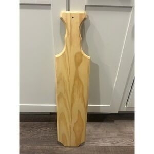 Wood Paddle Unfinished Natural Pine 24 Inch DIY Greek Fraternity Sorority